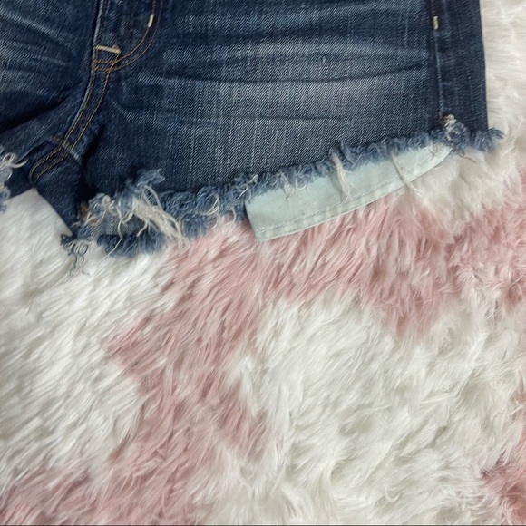 American Eagle Hi Rise Festival Cut Off Shorts Women's Size 6 - Picture 3 of 5